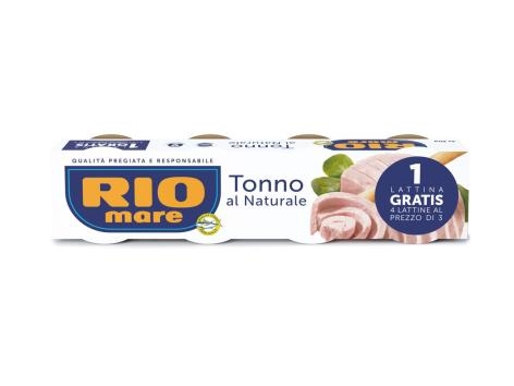 RIO MARE TONNO AL NATURALE 2X80GR +1 GRATIS