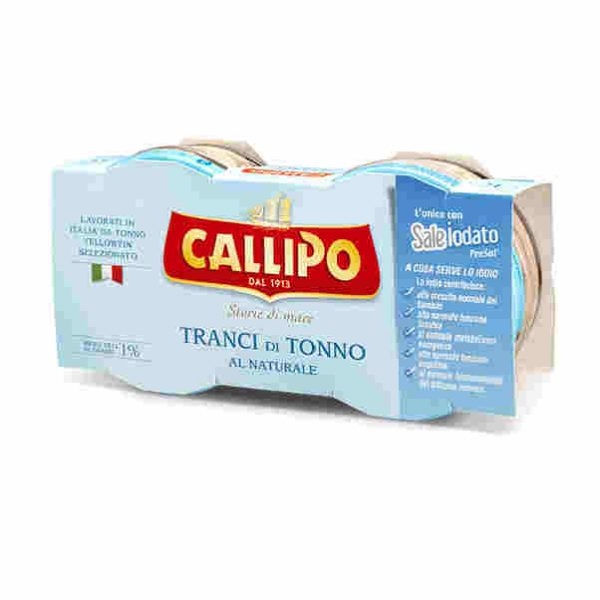 CALLIPO TONNO AL NATURALE IN VETRO