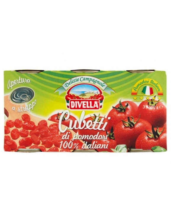DIVELLA CUBETTI DI POMODORO