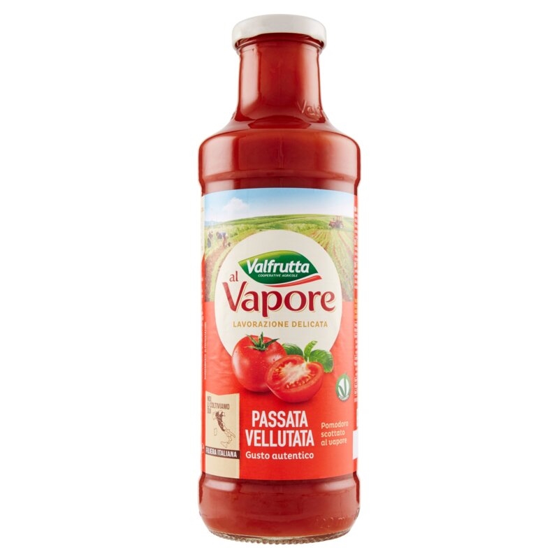 VALFRUTTA PASSATA VELLUTATA AL VAPORE