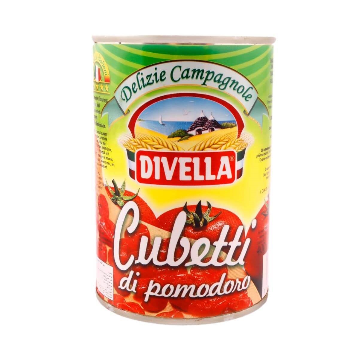 DIVELLA CUBETTI DI POMODORO 240GR
