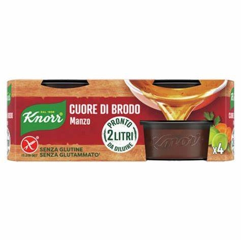KNORR CUORE DI BRODO MANZO
