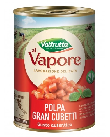 VALFRUTTA POLPA GRAN CUBETTI