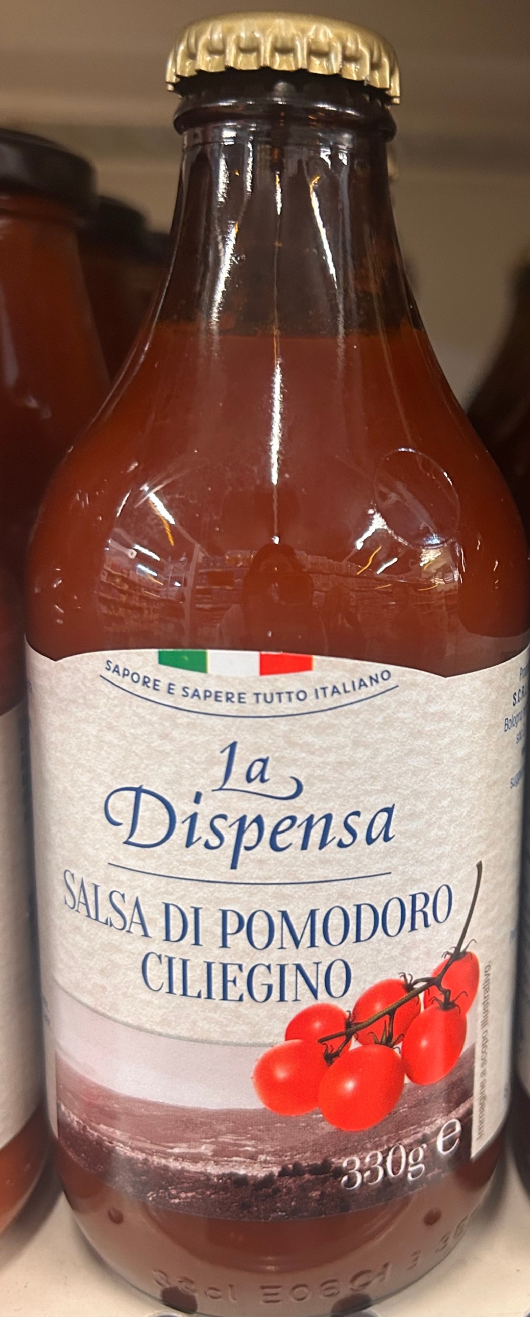 LA DISPENSA SALSA DI POMODORO CILIEGINO