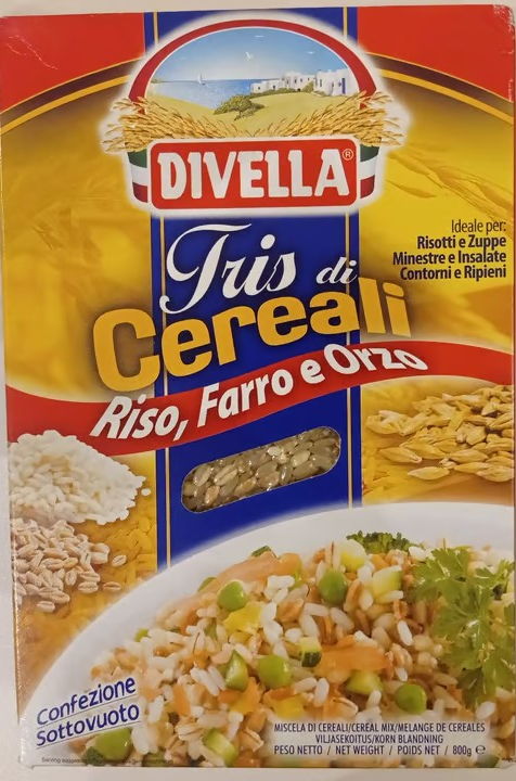 DIVELLA TRIS DI CEREALI