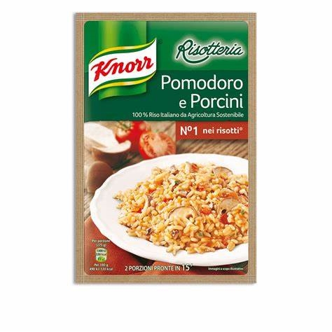 KNORR RISOTTO POMODORI E PORCINI