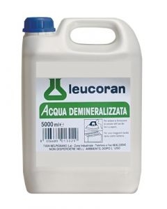 LEUCORAN ACQUA DEMINERALIZZATA