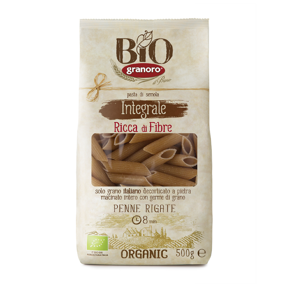 GRANORO PENNE RIGATE INTEGRALI BIO