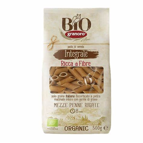 GRANORO MEZZE PENNE RIGATE INTEGRALI BIO