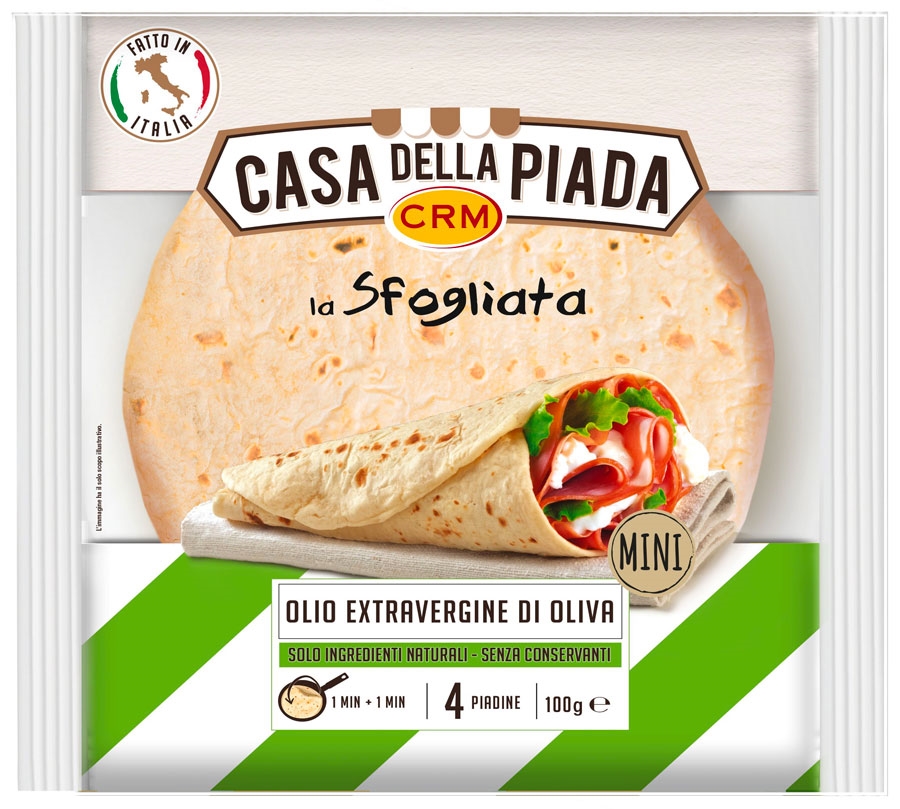 CRM MINI PIADINA ALL'OLIO D'OLIVA