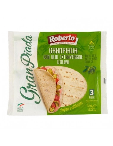 ROBERTO GRAN PIADA ALL'OLIO EXTRA VERGINE D'OLIVA