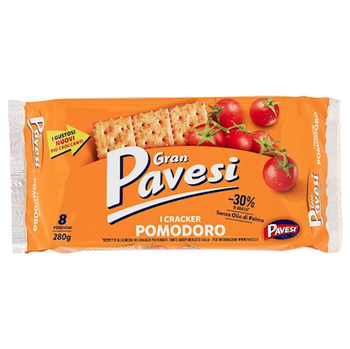 GRAN PAVESI CRACKERS AL POMODORO