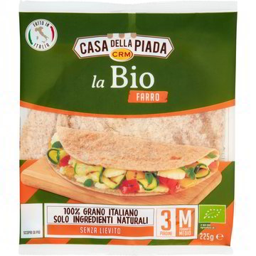 CRM PIADA BIOLOGICA SENZA LIEVITO