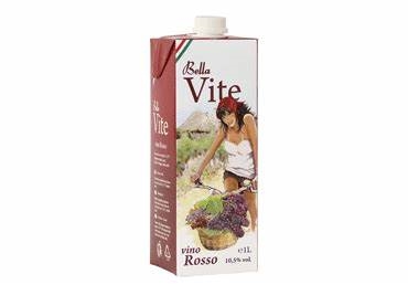 BELLA VITE VINO ROSSO   BRIK