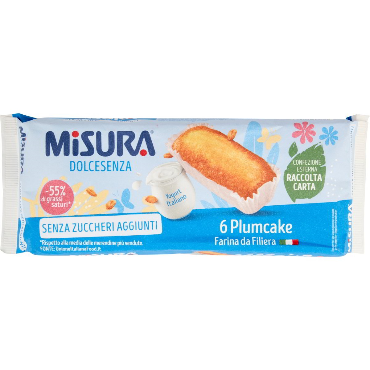 MISURA PLUMCAKE S/ZUCCHERI
