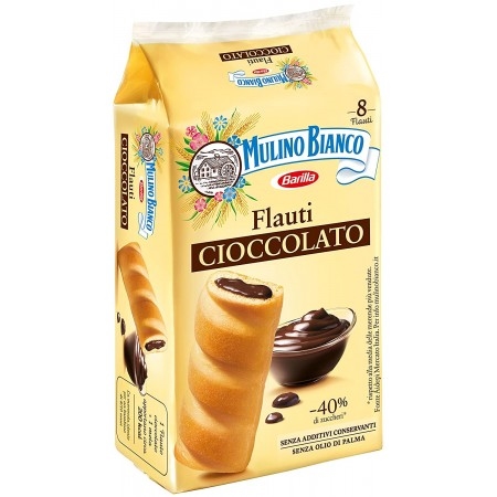MULINO BIANCO FLAUTI AL CIOCCOLATO