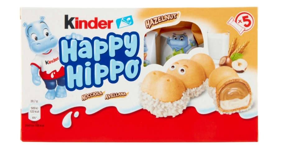 Kinder Happy Hippo Nocciola 5 x 20,7 g