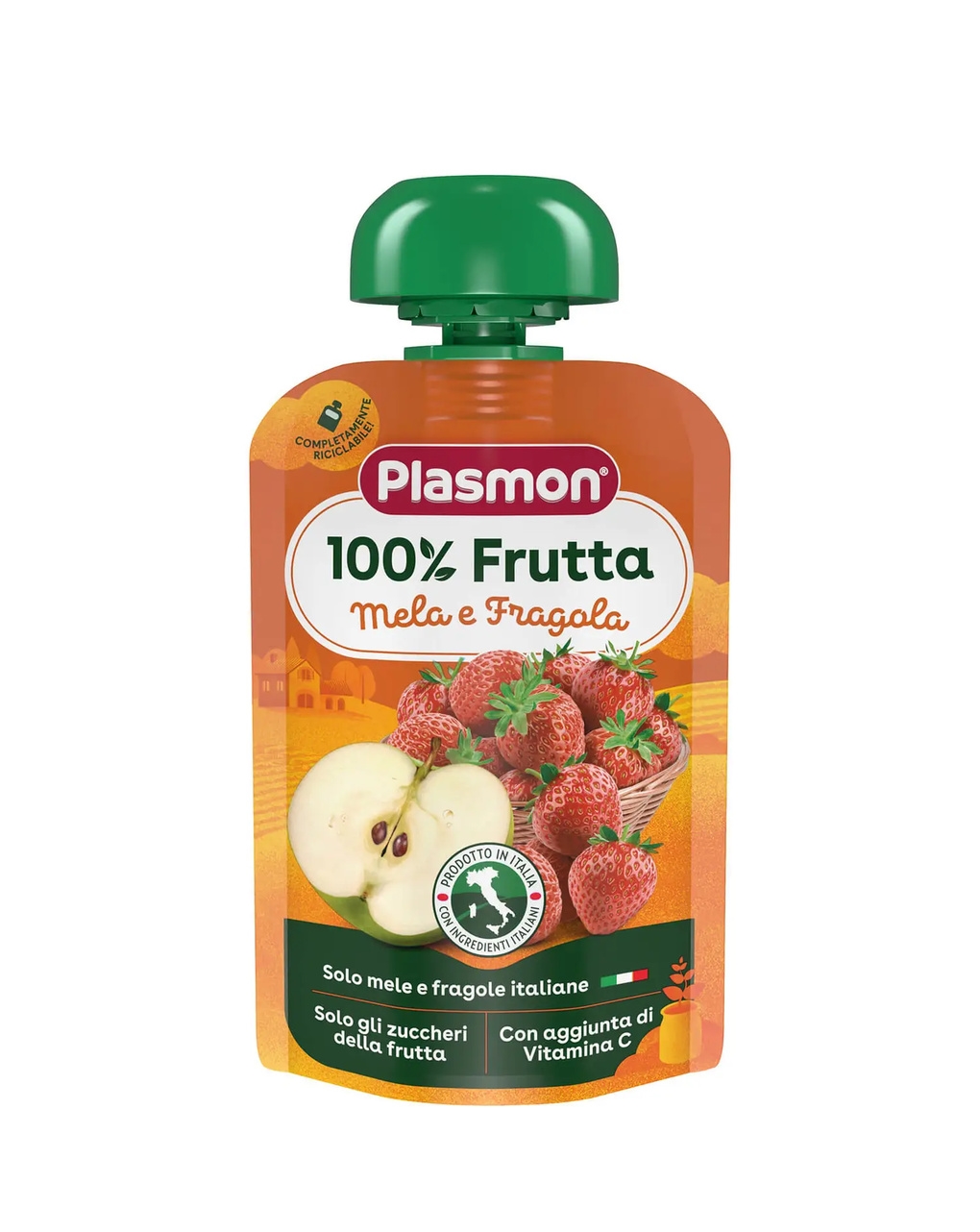 PLASMON SPREMI E GUSTA MELA E FRAGOLA