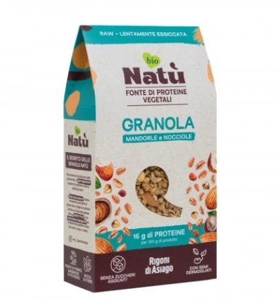 GRANOLA BIO MANDORLE E NOCCIOLE