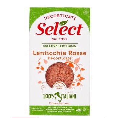 LENTICCHIE ROSSE DECORTICATE